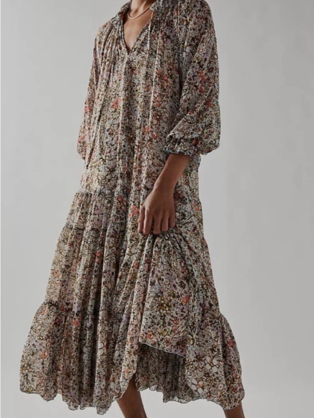 Free people Feeling groovy maxi dress